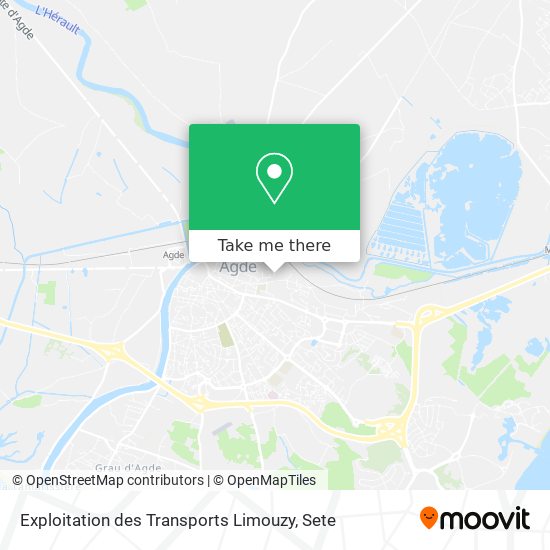 Mapa Exploitation des Transports Limouzy