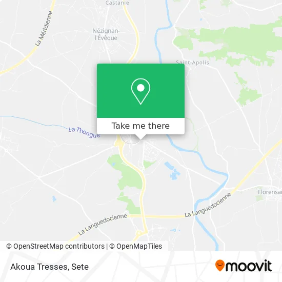 Akoua Tresses map