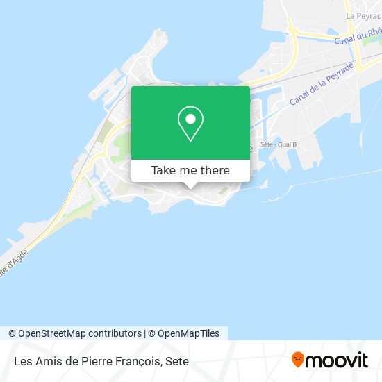Les Amis de Pierre François map