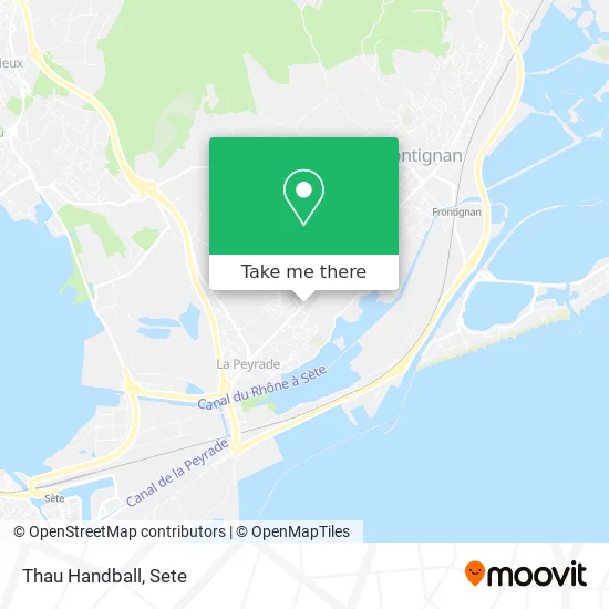 Thau Handball map