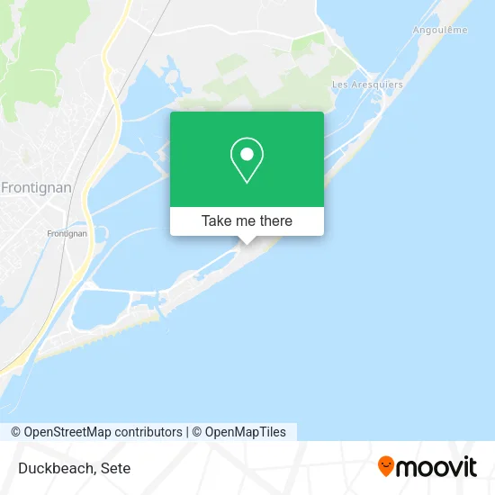 Duckbeach map