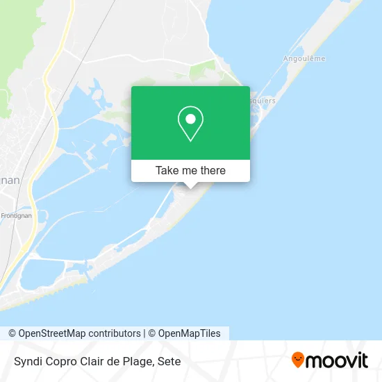 Syndi Copro Clair de Plage map