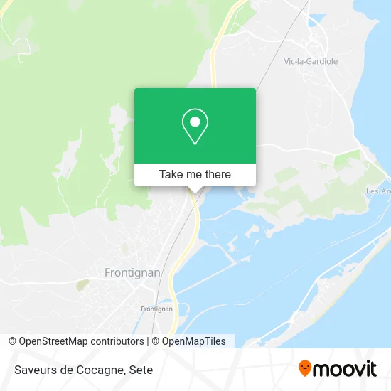 Saveurs de Cocagne map