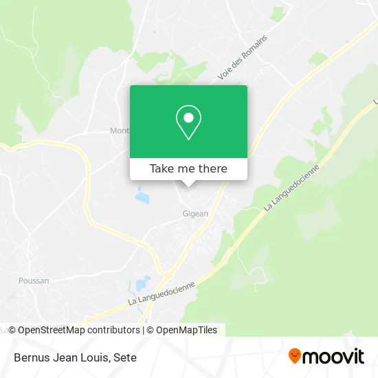 Bernus Jean Louis map