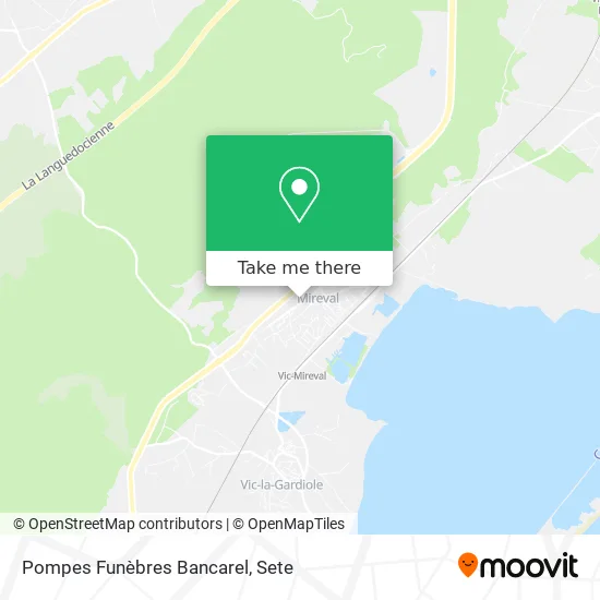 Pompes Funèbres Bancarel map