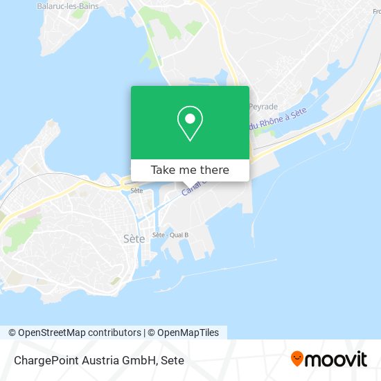 ChargePoint Austria GmbH map