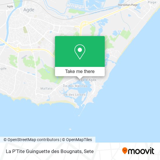 La P'Tite Guinguette des Bougnats map