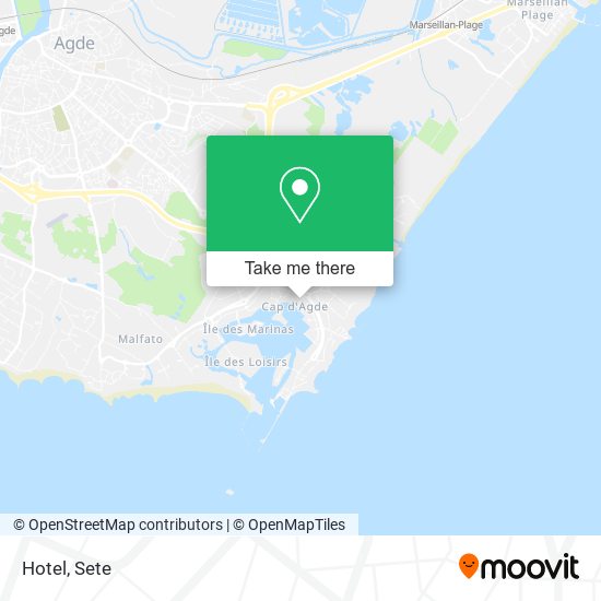 Hotel map