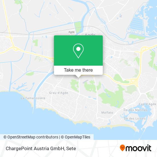 ChargePoint Austria GmbH map