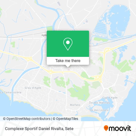 Complexe Sportif Daniel Rivalta map