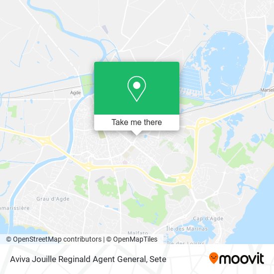 Aviva Jouille Reginald Agent General map