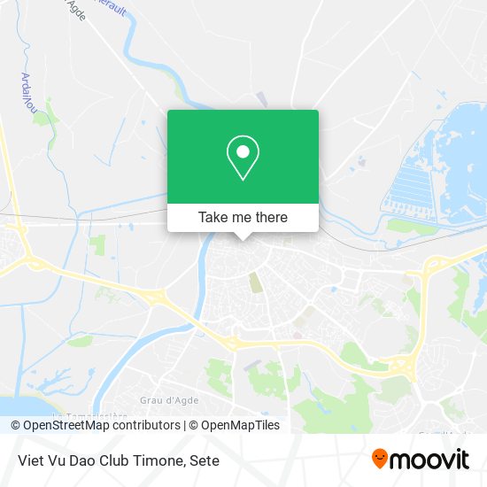 Viet Vu Dao Club Timone map