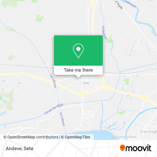 Andeve map