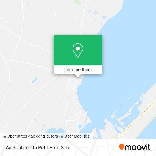 Mapa Au Bonheur du Petit Port