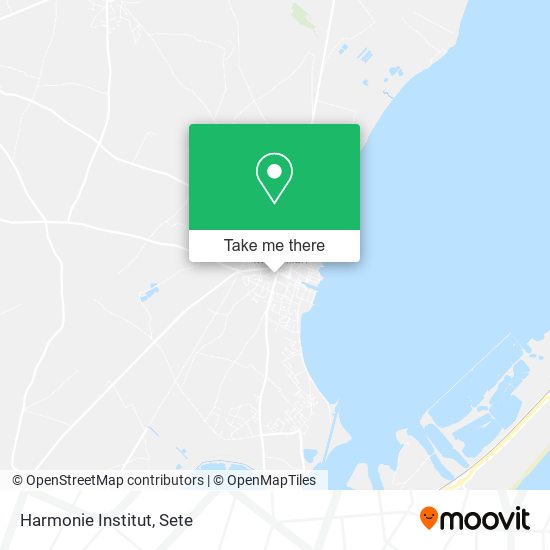 Harmonie Institut map