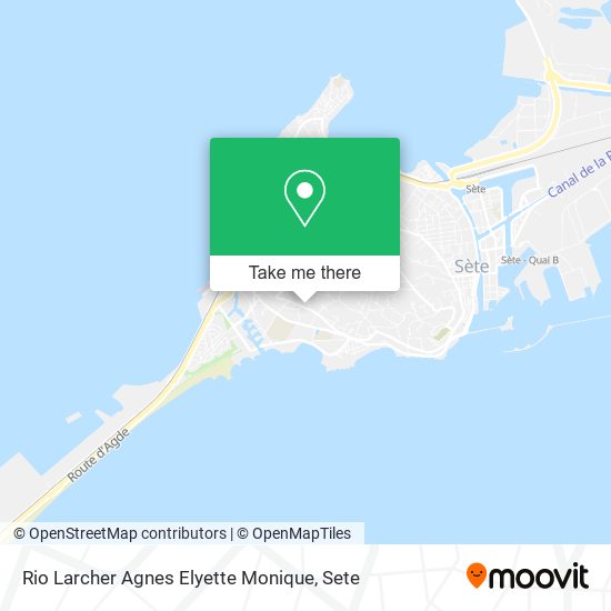 Rio Larcher Agnes Elyette Monique map