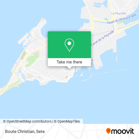 Boute Christian map