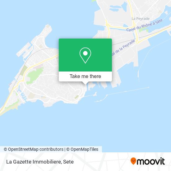 La Gazette Immobiliere map