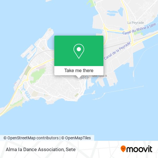 Alma Ia Dance Association map