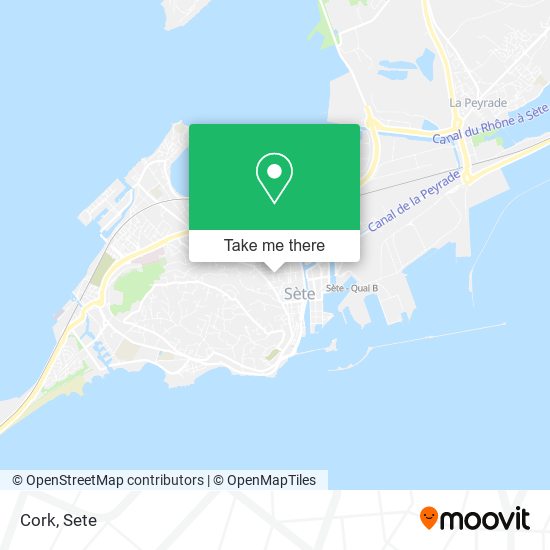 Mapa Cork