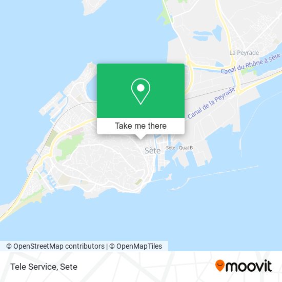 Tele Service map