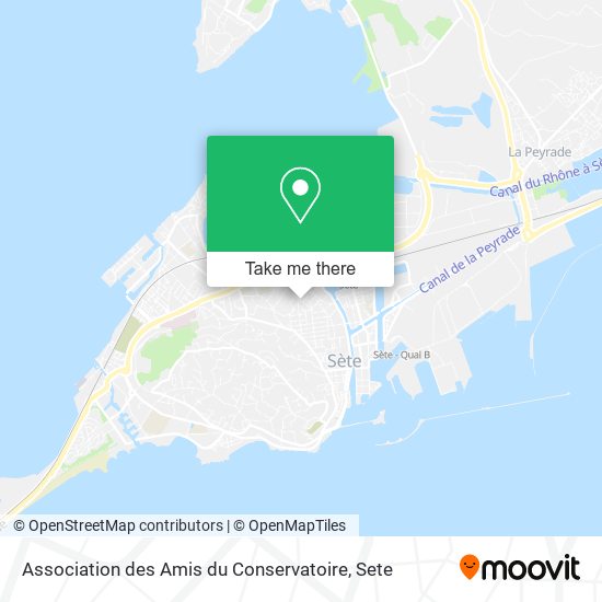 Mapa Association des Amis du Conservatoire