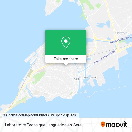 Mapa Laboratoire Technique Languedocien