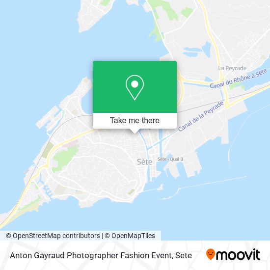 Anton Gayraud Photographer Fashion Event map