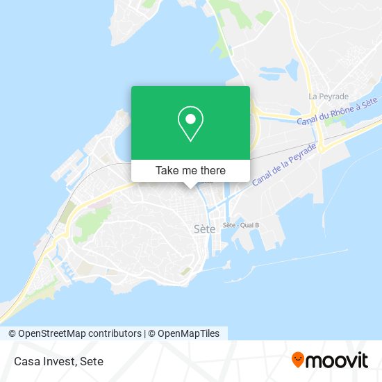 Casa Invest map