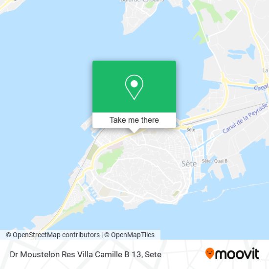 Dr Moustelon Res Villa Camille B 13 map