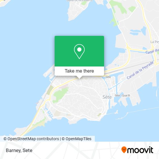 Mapa Barney