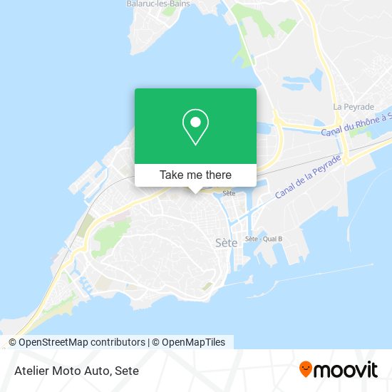 Mapa Atelier Moto Auto
