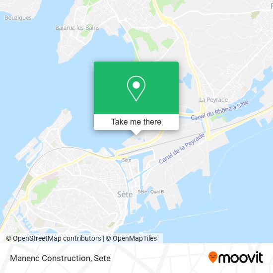 Manenc Construction map