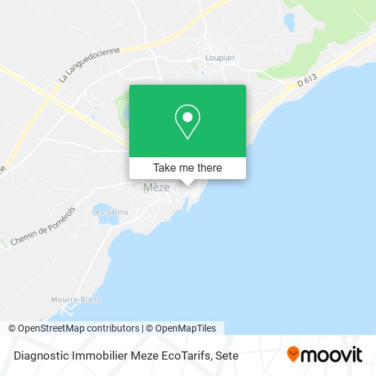 Mapa Diagnostic Immobilier Meze EcoTarifs