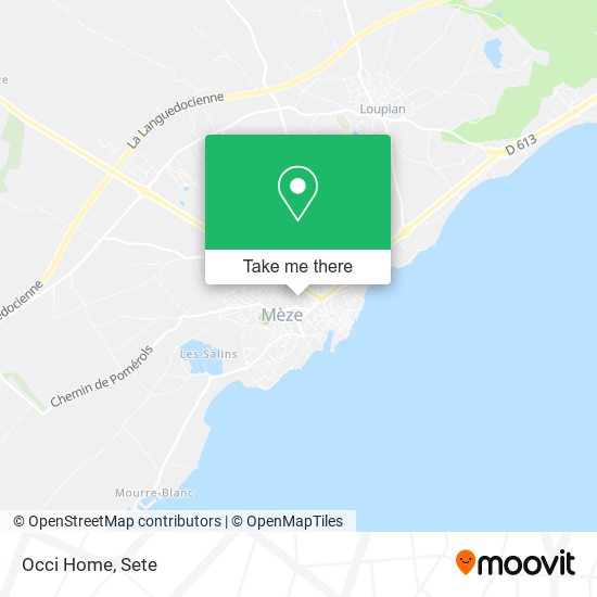 Occi Home map