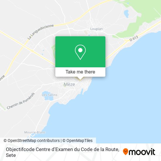 Mapa Objectifcode Centre d'Examen du Code de la Route