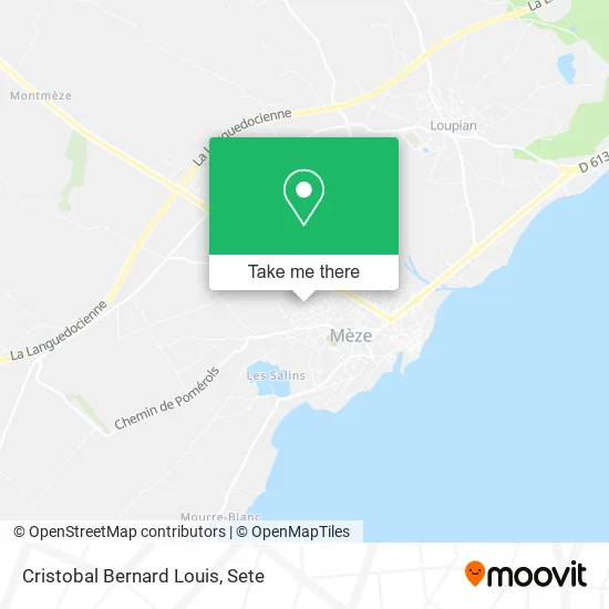 Cristobal Bernard Louis map