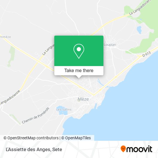 Mapa L'Assiette des Anges