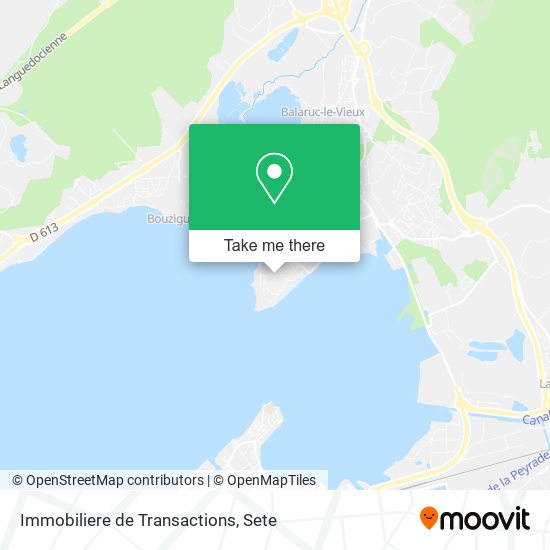 Immobiliere de Transactions map