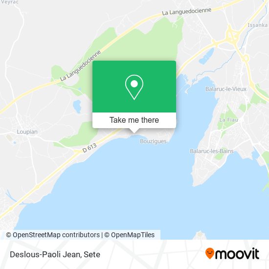 Mapa Deslous-Paoli Jean