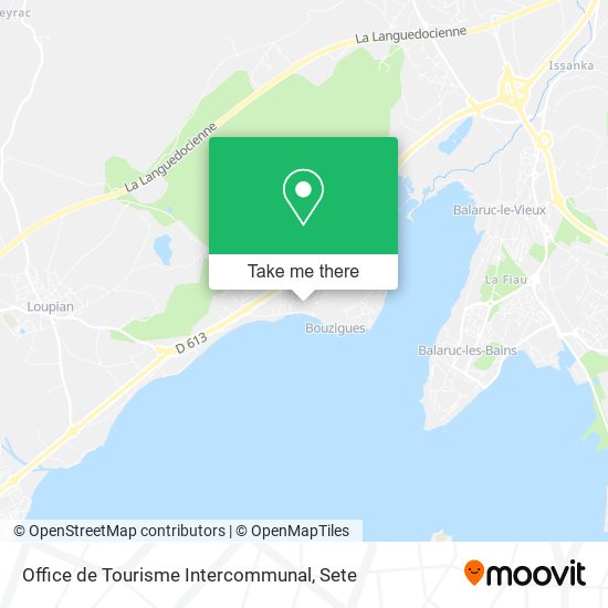 Mapa Office de Tourisme Intercommunal