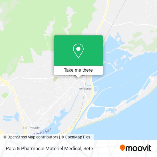 Para & Pharmacie Materiel Medical map