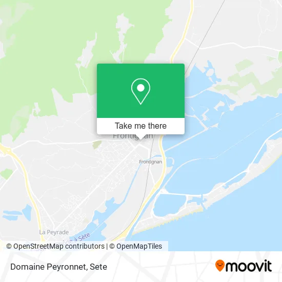 Domaine Peyronnet map