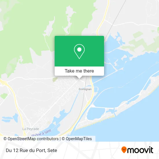 Du 12 Rue du Port map