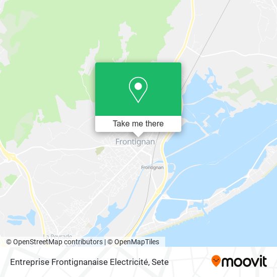 Mapa Entreprise Frontignanaise Electricité