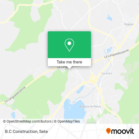 B.C Construction map