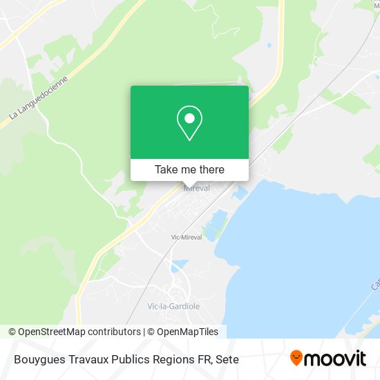 Bouygues Travaux Publics Regions FR map