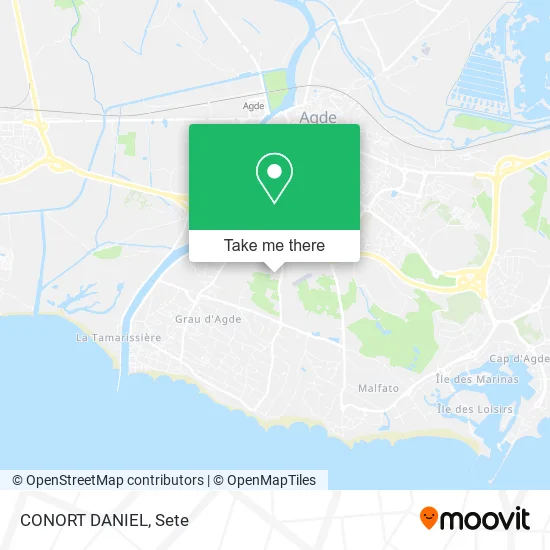 CONORT DANIEL map