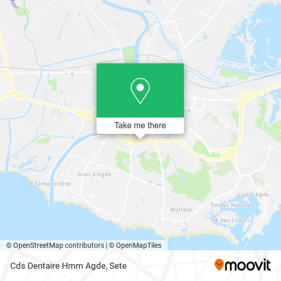 Cds Dentaire Hmm Agde map
