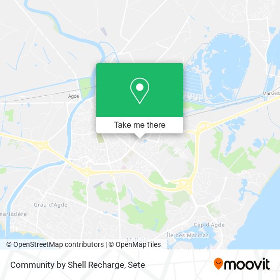 Community by Shell Recharge map